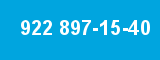 922 897-15-40